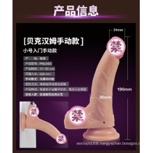 Realistic PVC Erotic Toys Silicone Sex Dildo for Women (IJ-DV0077)